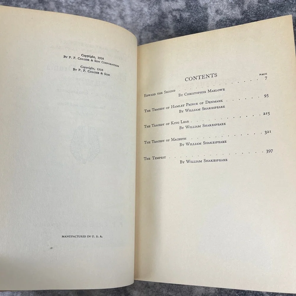 Harvard Classics Vol 46 Elizabethan Drama 1‎ Marlowe Collier Sholarcore